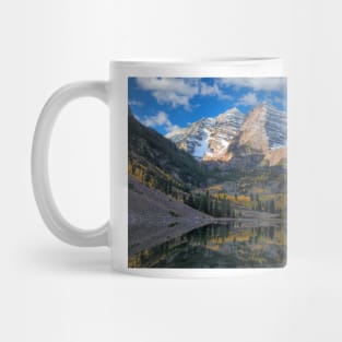 Colorado Maroon Bells in Autumn Mug